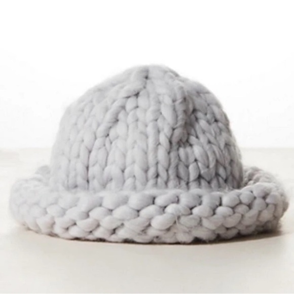 Free People NWT Woven Chunky Knit Beanie - Picture 1 of 4